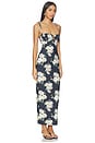 view 2 of 4 Petal Long Slip Dress in Liz Floral