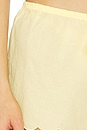 view 6 of 6 X Elsa Hosk Scalloped Low-rise Drawstring Short in Sunshine