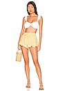 view 4 of 4 Boho Short in Yellow Pastel
