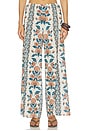 view 1 of 6 PANTALÓN DE PIERNA ANCHA CON CORDÓN DRAWSTRING WIDE LEG PANT in Winona Floral