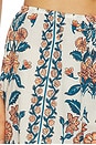 view 6 of 6 PANTALÓN DE PIERNA ANCHA CON CORDÓN DRAWSTRING WIDE LEG PANT in Winona Floral