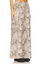 view 2 of 6 Cargo Drawstring Wide Leg Pant in Camo