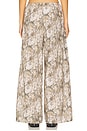 view 4 of 6 Cargo Drawstring Wide Leg Pant in Camo