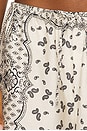 view 6 of 6 Drawstring Wide Leg Pant in Ivy Bandana