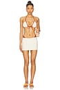 view 5 of 6 Micro Skirt in Oat Terracotta