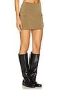 view 2 of 6 Cargo Skirt in Khaki