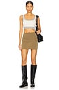 view 5 of 6 Cargo Skirt in Khaki