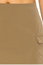 view 6 of 6 Cargo Skirt in Khaki