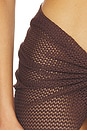 view 6 of 6 Sarong in Espresso Crochet