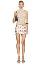 view 5 of 6 JUPE MICRO MICRO SKIRT in Monarch