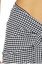 view 6 of 6 사롱 in Black & White Gingham