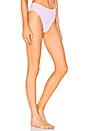 view 2 of 4 Paula Bikini Bottom in Lilac Micro Scrunch
