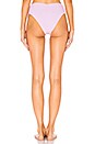 view 3 of 4 Paula Bikini Bottom in Lilac Micro Scrunch