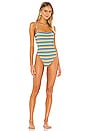 view 2 of 4 Cindy One Piece in Caribbean Stripe
