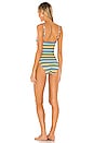 view 4 of 4 Cindy One Piece in Caribbean Stripe