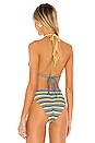 view 3 of 4 BIKINI DE TRIÁNGULO SOLO in Caribbean Stripe