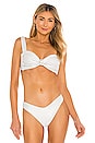 view 1 of 5 Hayden Pearl Bikini Top in Pearl