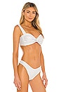view 2 of 5 Hayden Pearl Bikini Top in Pearl