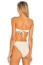 view 3 of 4 Tori Bandeau Bikini Top in Beige