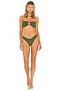 view 4 of 5 Lulu Bikini Bottom in Olive