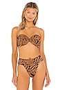 view 1 of 4 Mama Bikini Top in Tigre Scrunch