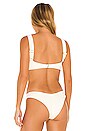 view 3 of 4 Hayden Bikini Top in Cream Rib