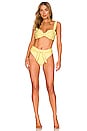 view 4 of 4 BRAGUITA BIKINI PAULA in Yellow Pastel