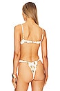 view 3 of 4 Lena Bikini Top in Gold Filigree