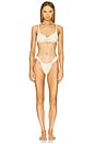 view 4 of 4 Sandra Bikini Bottom in Oat Texture