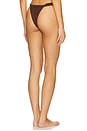 view 3 of 4 x REVOLVE Sandra Bikini Bottom in Chocolate