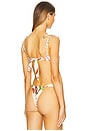 view 3 of 4 Tori Ties Bikini Top in Rooted Floral