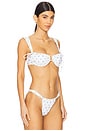 view 2 of 4 Petal Bikini Top in Heidi Floral