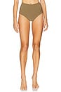 view 1 of 4 Ac High Rise Bikini Bottom in Khaki