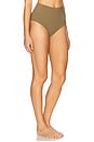 view 2 of 4 Ac High Rise Bikini Bottom in Khaki