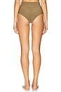 view 3 of 4 Ac High Rise Bikini Bottom in Khaki
