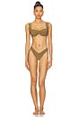 view 4 of 4 Lulu Bikini Bottom in Khaki