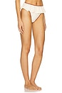 view 2 of 4 Binded Tamarindo Bikini Bottom in Oat Terracotta