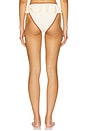 view 3 of 4 Binded Tamarindo Bikini Bottom in Oat Terracotta