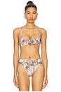 view 1 of 5 Devin Rosa Bikini Top in Camo