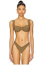 view 1 of 4 Bella Bikini Top in Khaki
