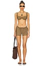 view 4 of 4 Bella Bikini Top in Khaki