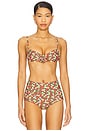 view 1 of 5 Rosa Devin Bikini Top in Sienna Floral