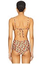 view 3 of 5 Rosa Devin Bikini Top in Sienna Floral