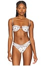 view 1 of 4 Swim Simonette Bikini Top in Ivy Bandana