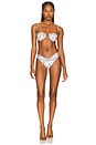 view 4 of 4 Swim Simonette Bikini Top in Ivy Bandana