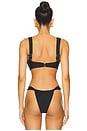 view 3 of 4 Ribbon Hayden Bikini Top in Sable