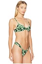 view 2 of 4 Dainty Bikini Top in Veronica Floral