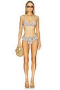 view 4 of 4 Zoe Bikini Top in Florencia Floral