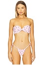 view 2 of 6 HAUT DE MAILLOT DE BAIN CROPPED CABANA in Cherries