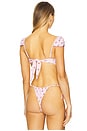 view 4 of 6 HAUT DE MAILLOT DE BAIN CROPPED CABANA in Cherries